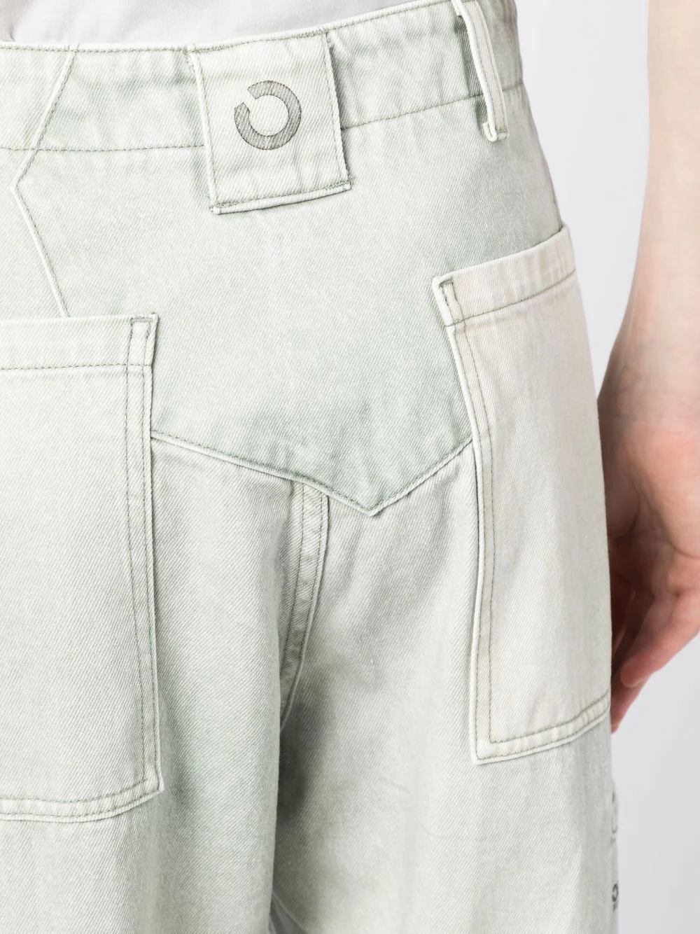 Wide Leg Denim Jeans - Image 4