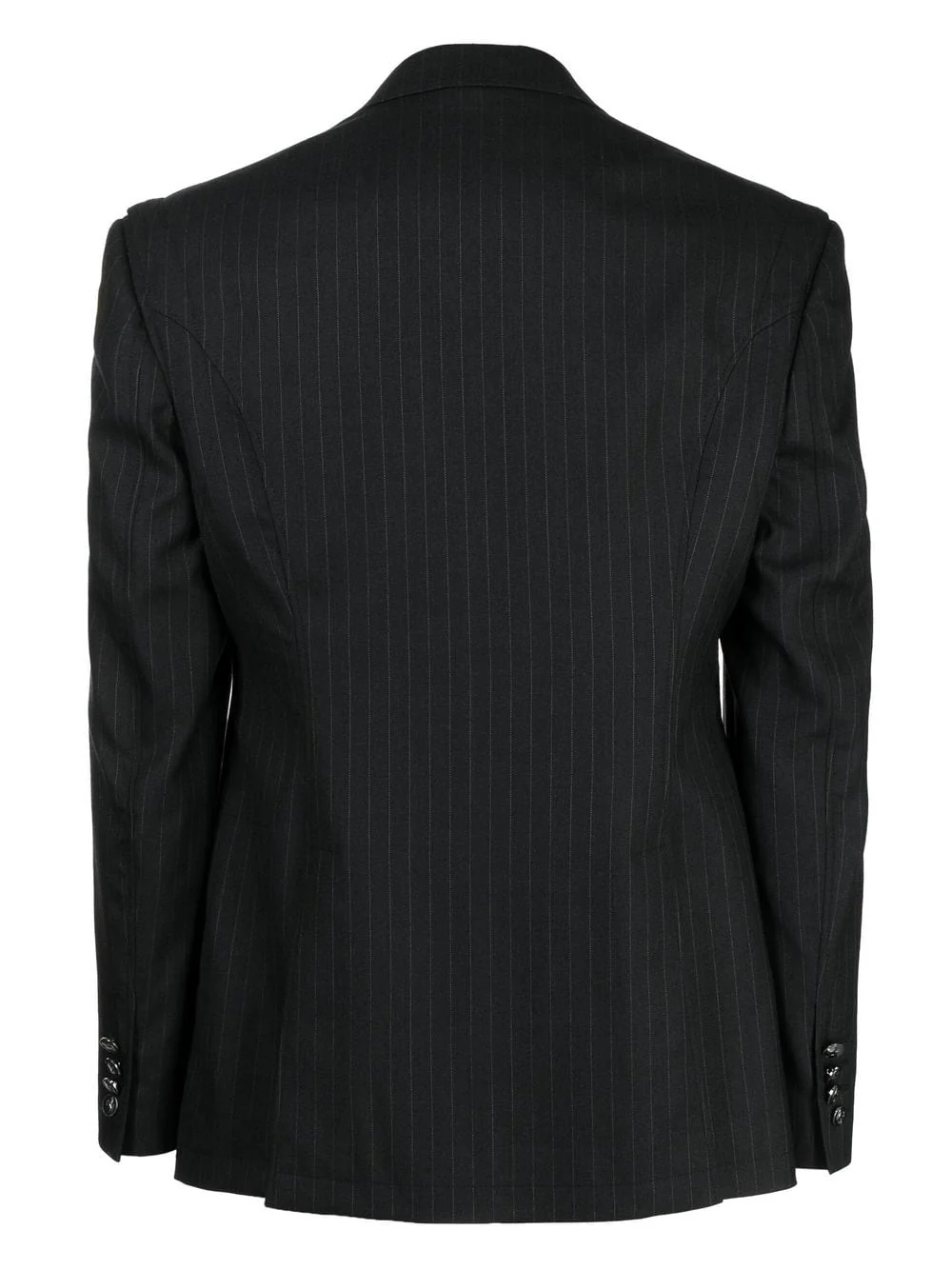 Double Breasted Virgin Wool Blazer - Image 2