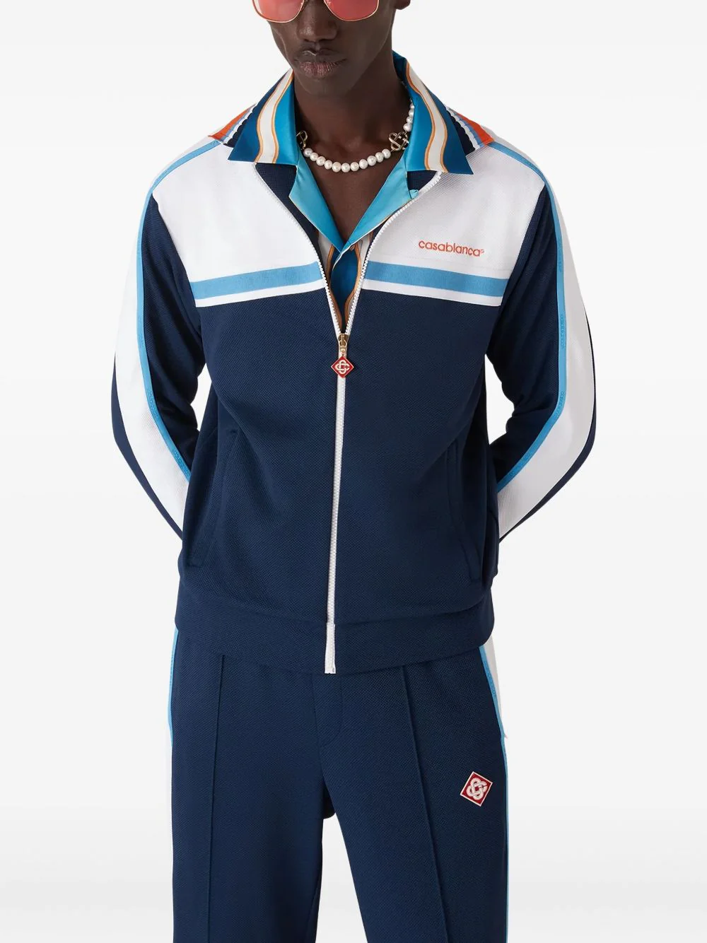 Track Jacket Navy - Image 2