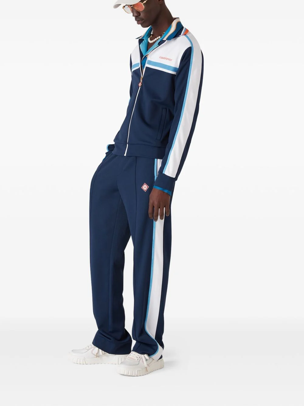 Track Jacket Navy - Image 5