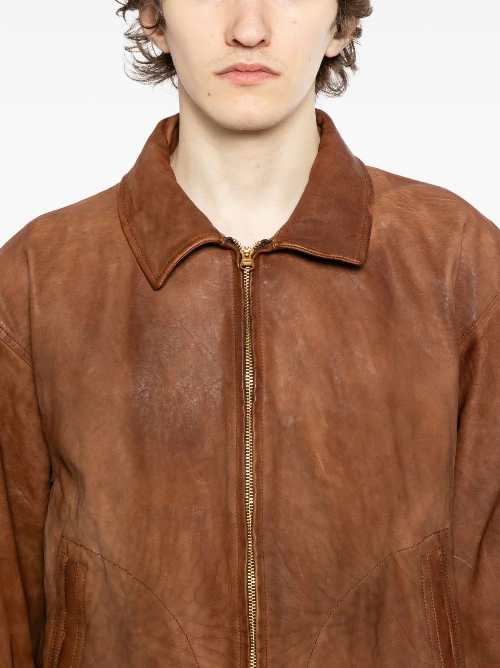 Strato Leather Jacket - Image 2