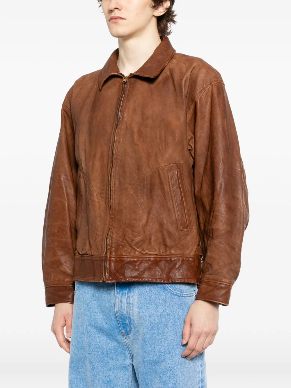Strato Leather Jacket - Image 4