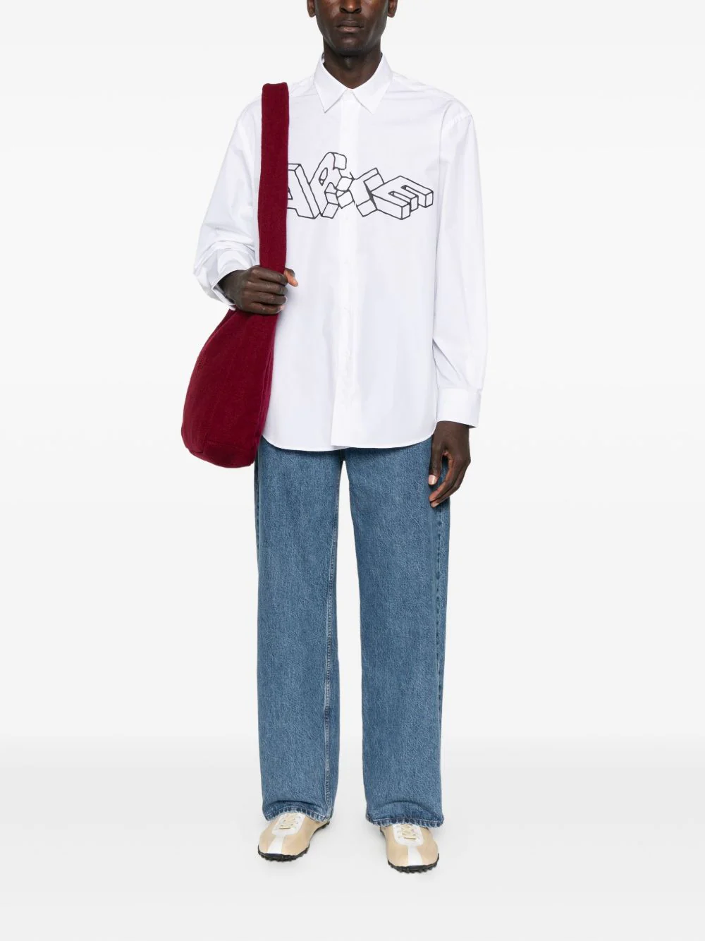3D-Lettering Shirt - Image 4