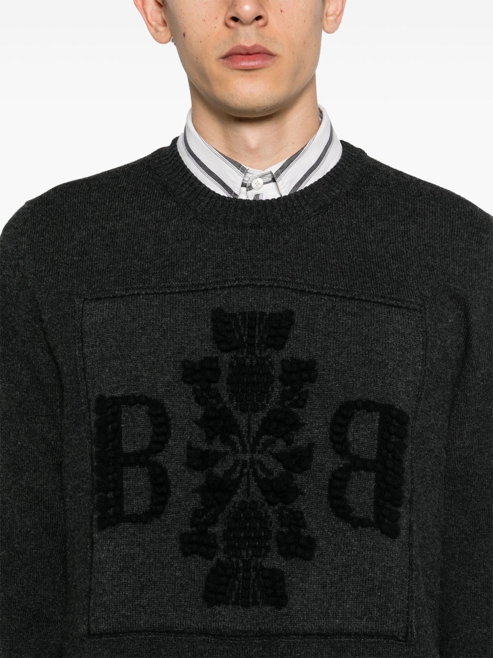 3D-Logo Cashmere Jumper - Image 5