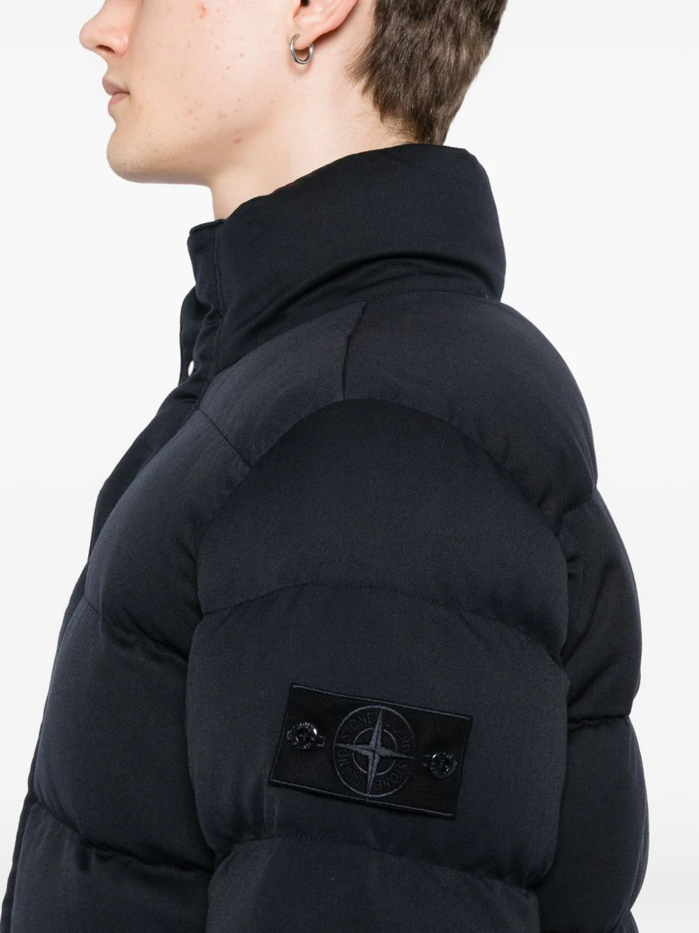 4100100 Twill Wool-Tc_Stone Island Ghost Padded Jacket - Image 2