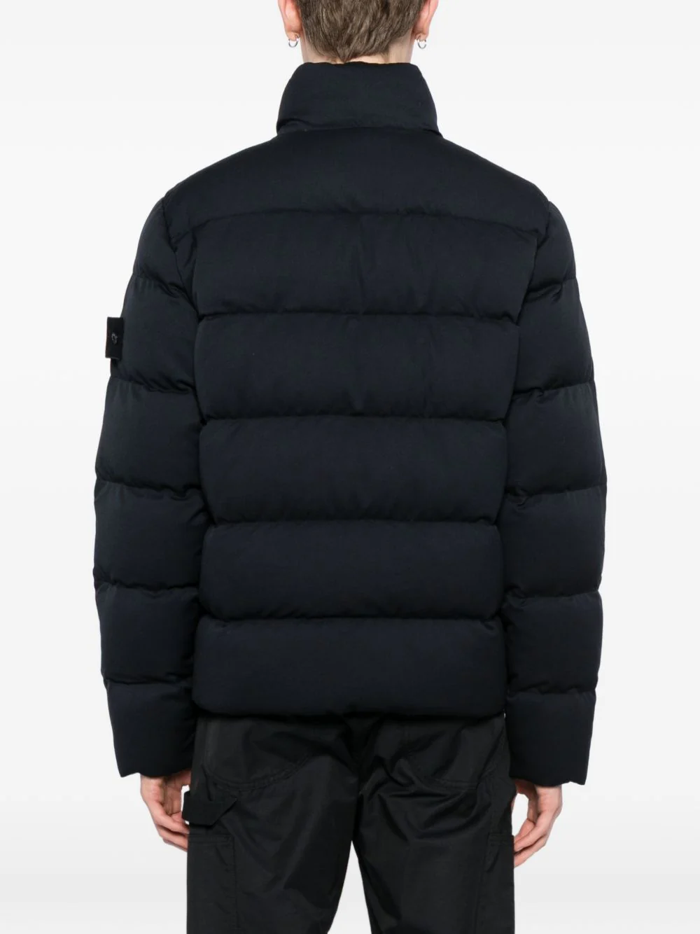 4100100 Twill Wool-Tc_Stone Island Ghost Padded Jacket - Image 4