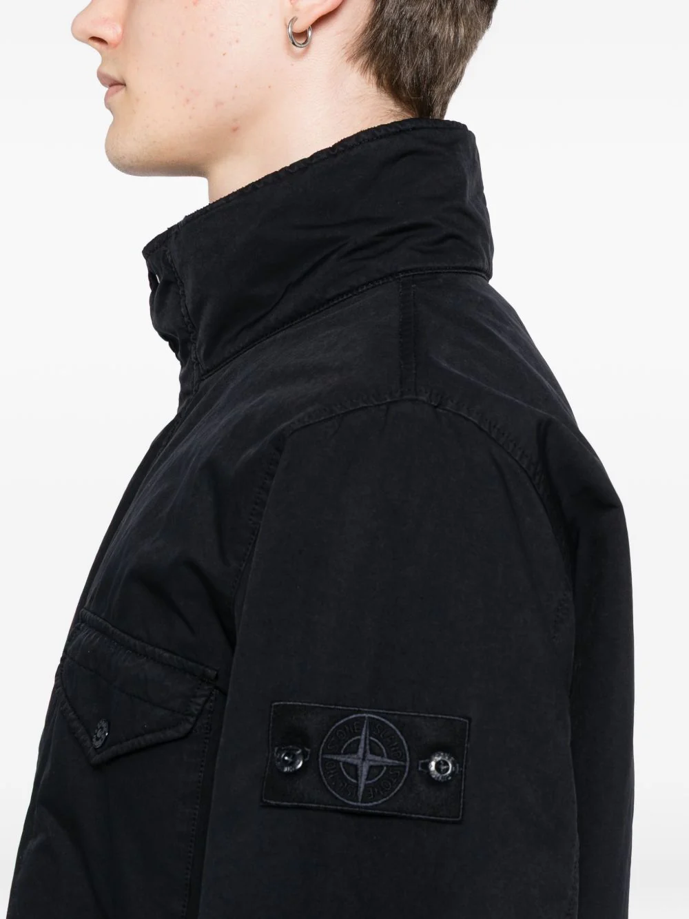 4100107 David-Tc_Stone Island Ghost Jacket - Image 2