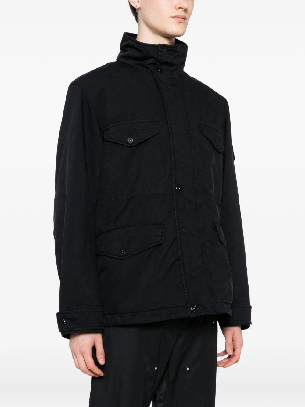 4100107 David-Tc_Stone Island Ghost Jacket - Image 4
