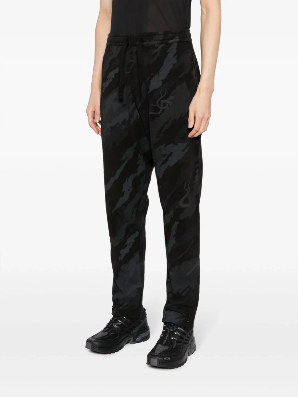 4519 Camo Shinobi Organic Cotton Track Trousers - Image 3