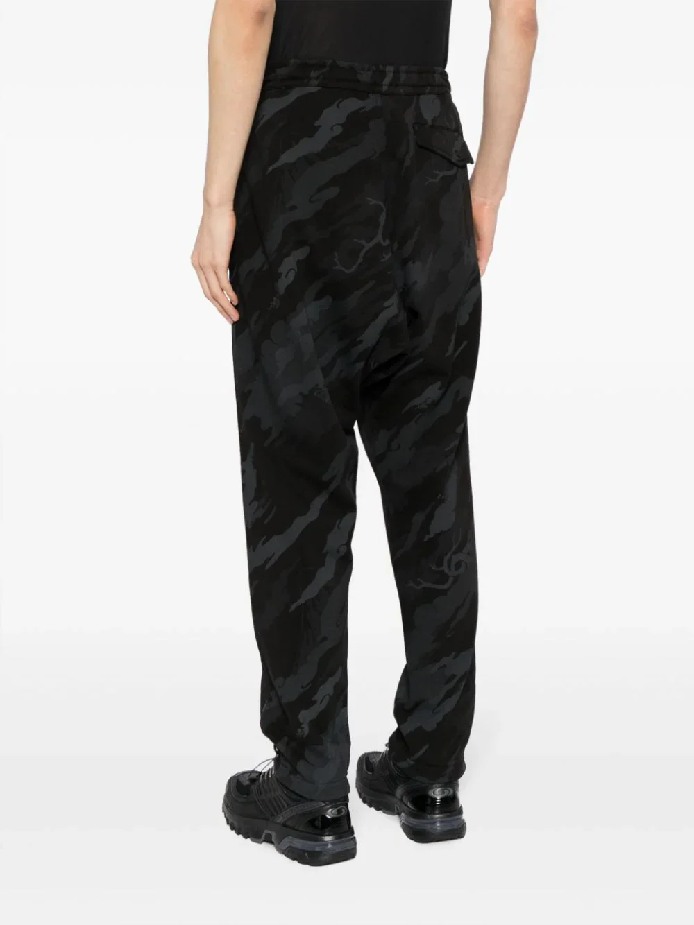 4519 Camo Shinobi Organic Cotton Track Trousers - Image 4