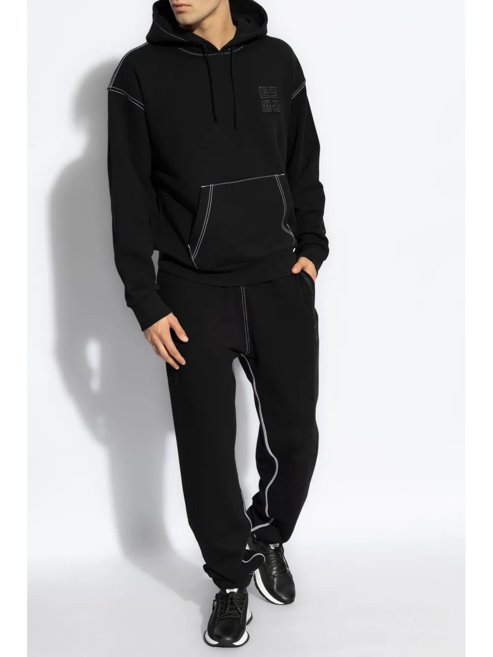 4G-Embroidered Track Pants - Image 2