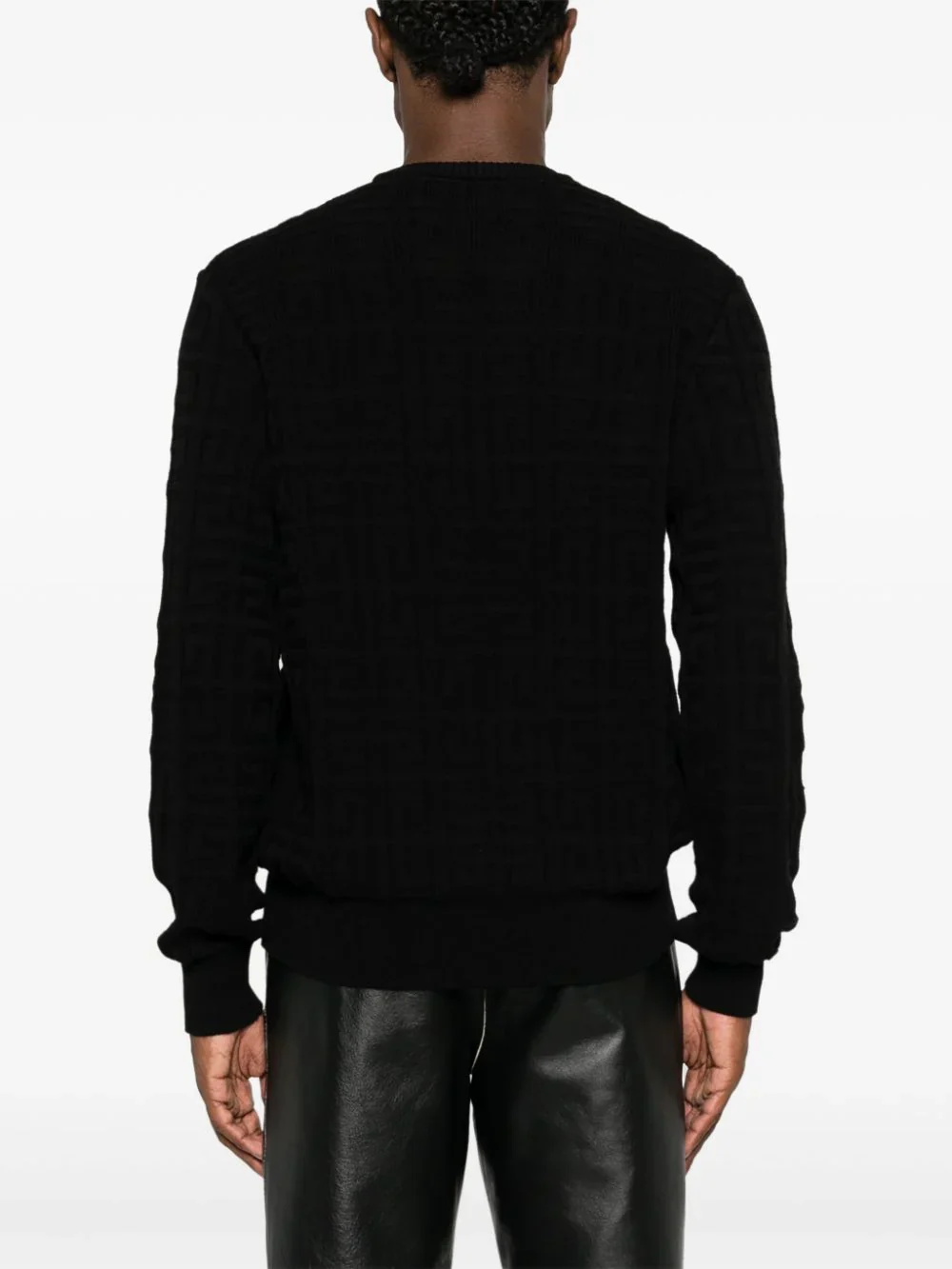4G Jacquard Cotton Jumper - Image 4