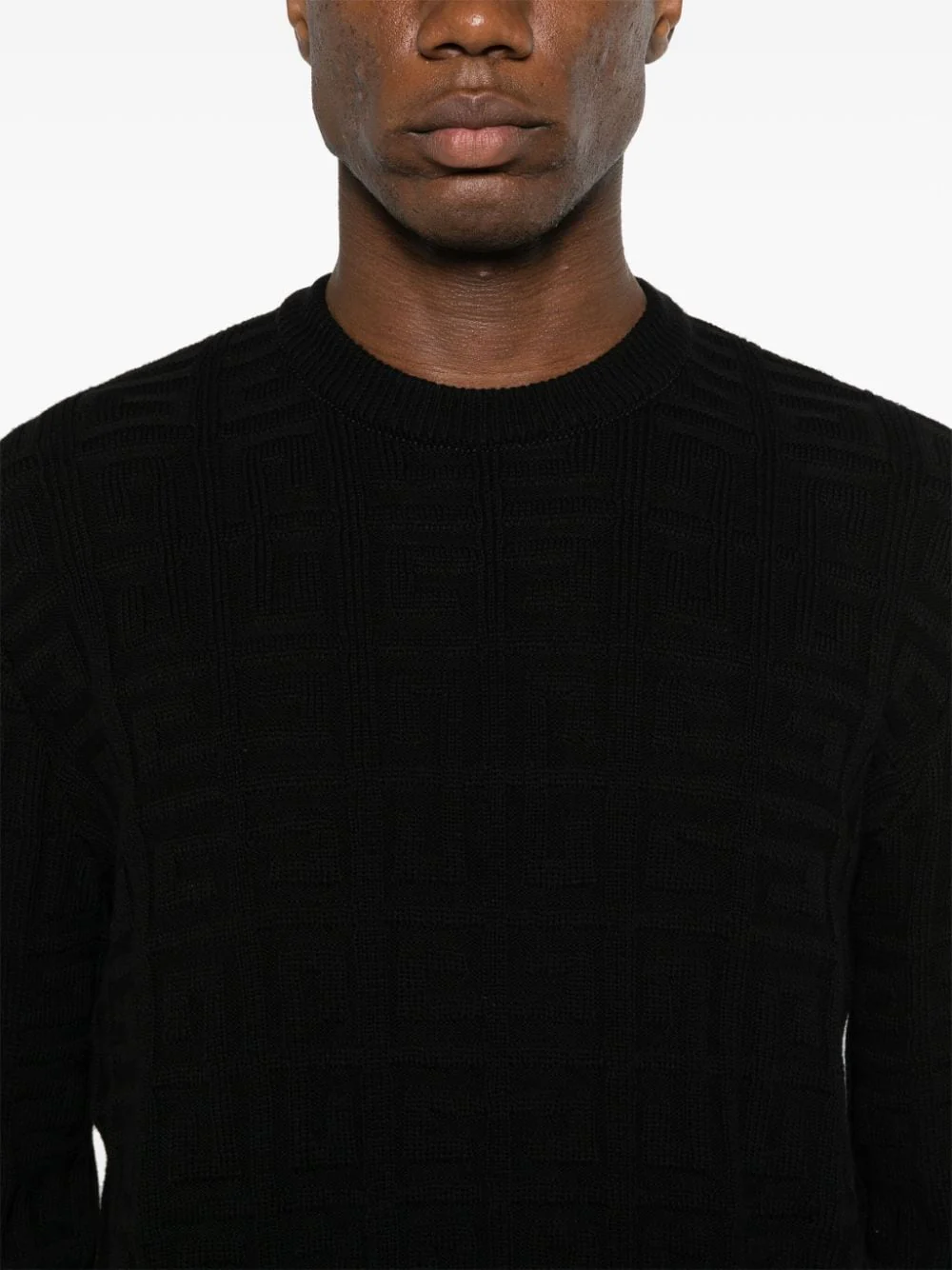 4G Jacquard Cotton Jumper - Image 5