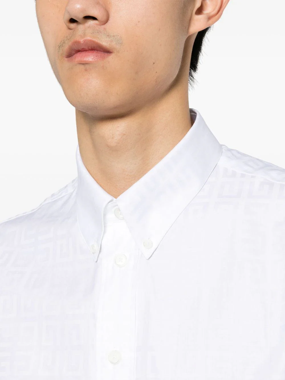4G-Motif Cotton Shirt - Image 3