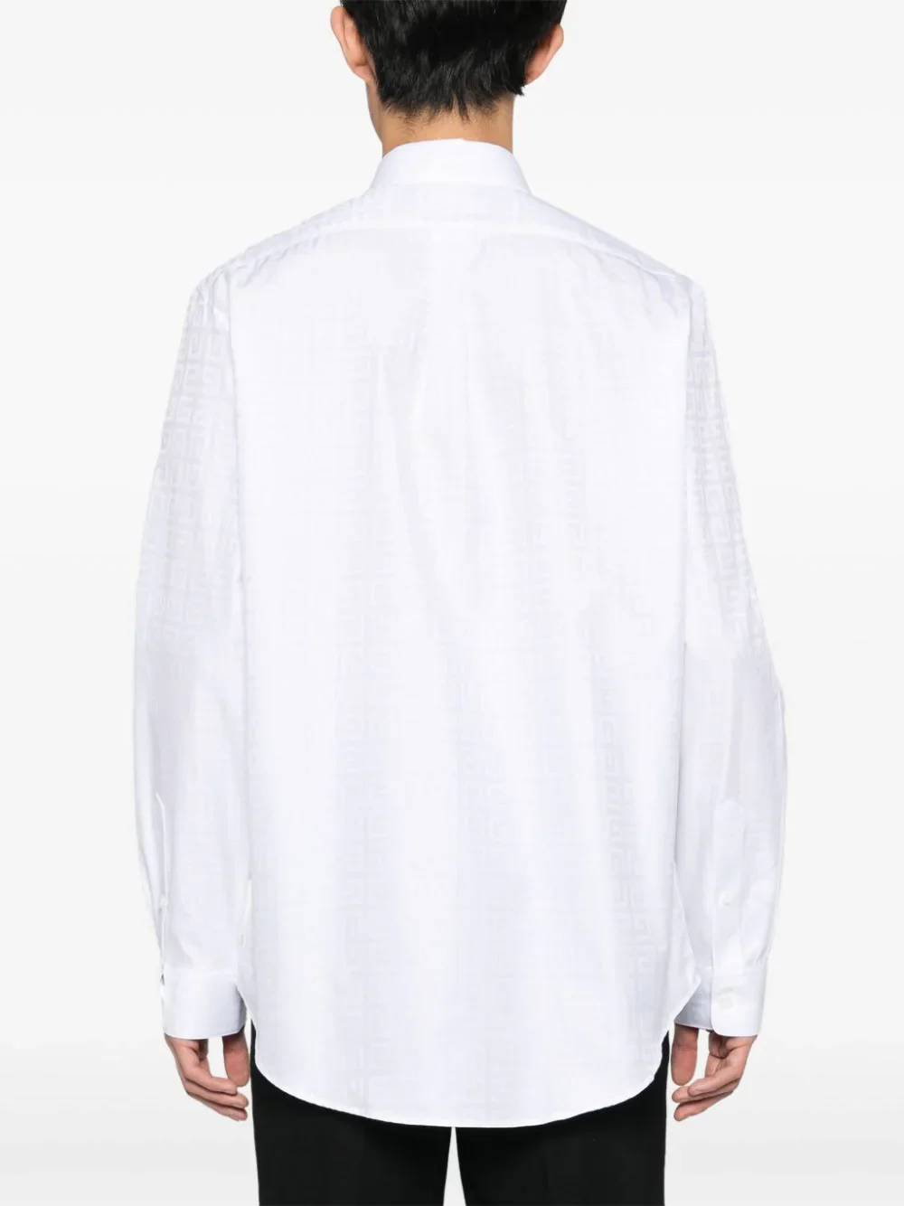 4G-Motif Cotton Shirt - Image 4