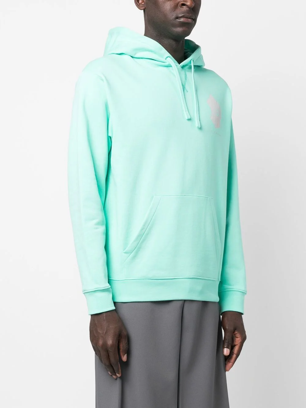 Abstract-Print Organic Cotton Hoodie - Image 3