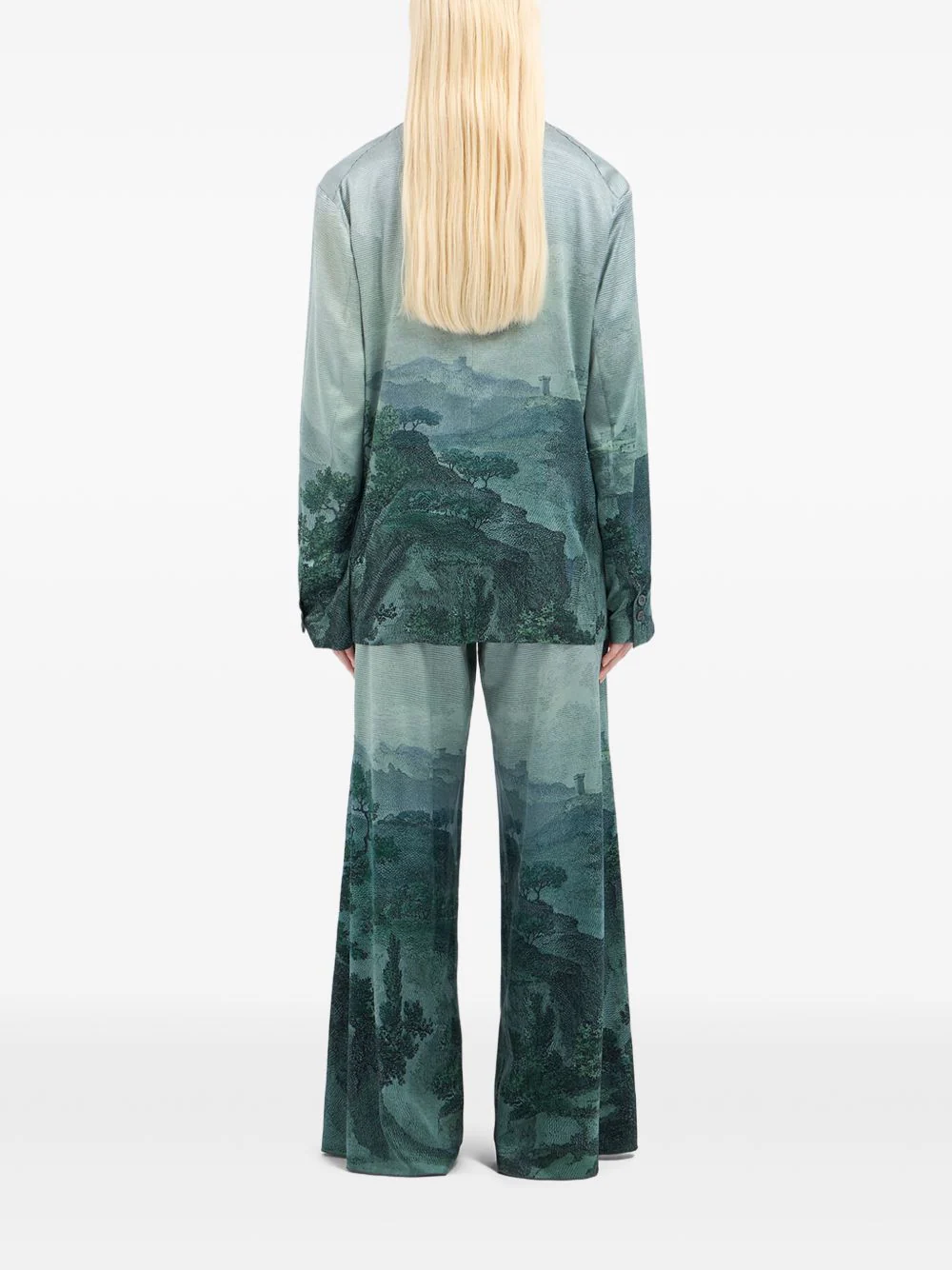 Adastrgum Double-Breasted Landscape-Printed Jacket - Image 4