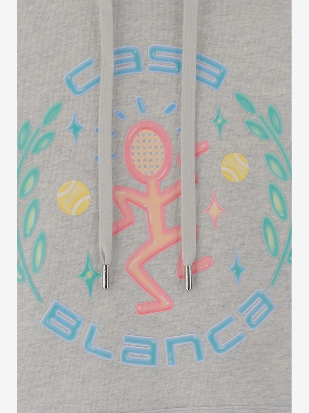 Adjustable Hood Logo Sweatshirt - Image 2