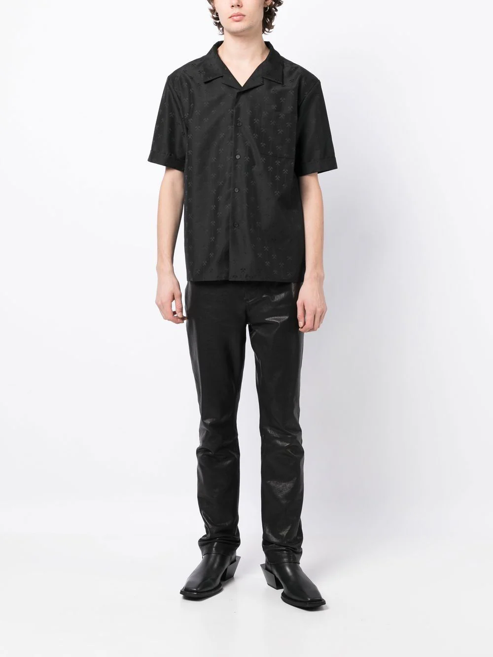 All-Over Logo Print Shirt - Image 3