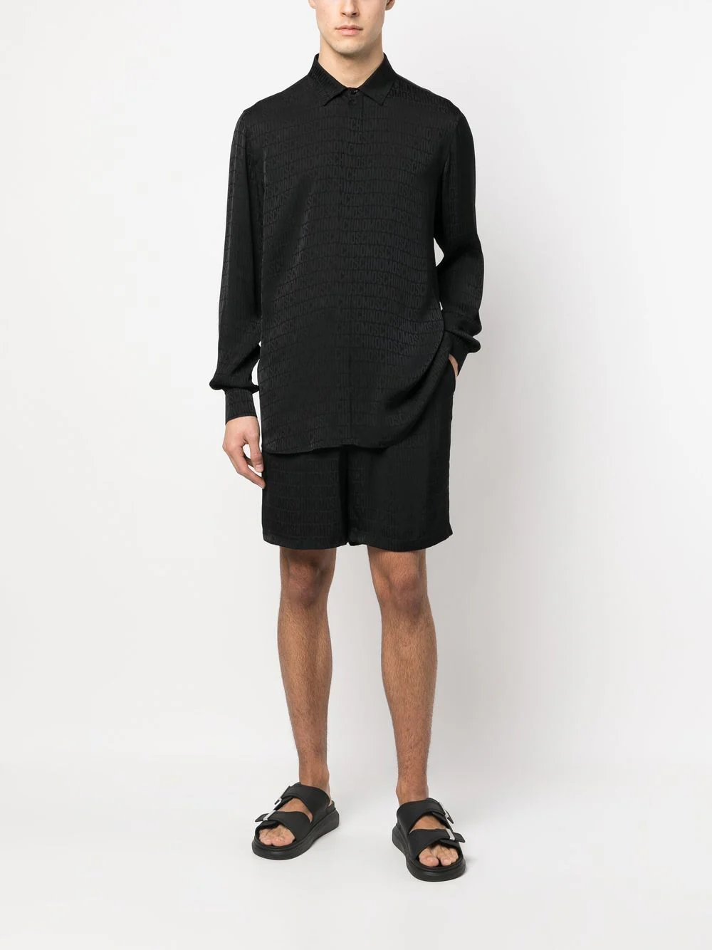 All-Over Logo Print Shorts - Image 2