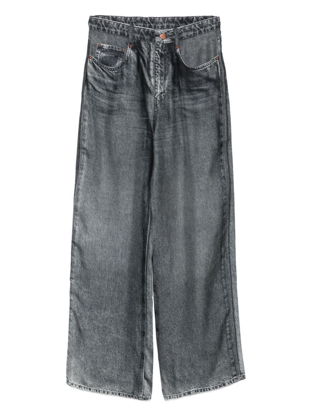 Aloe Wide-Leg Silk Trousers