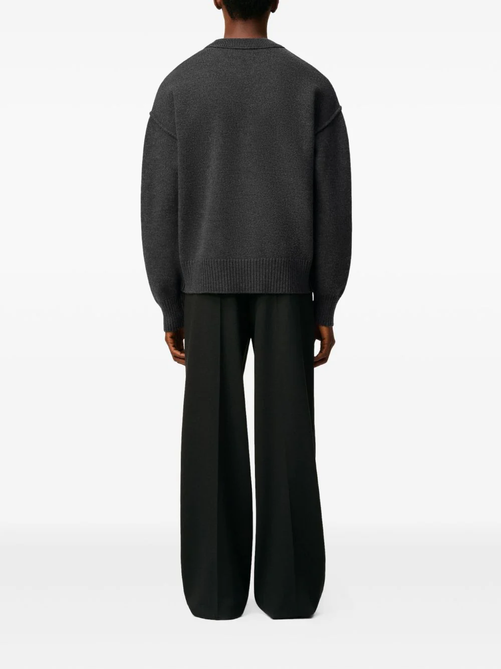 Ami De Coeur Crew-Neck Wool Sweater - Image 5