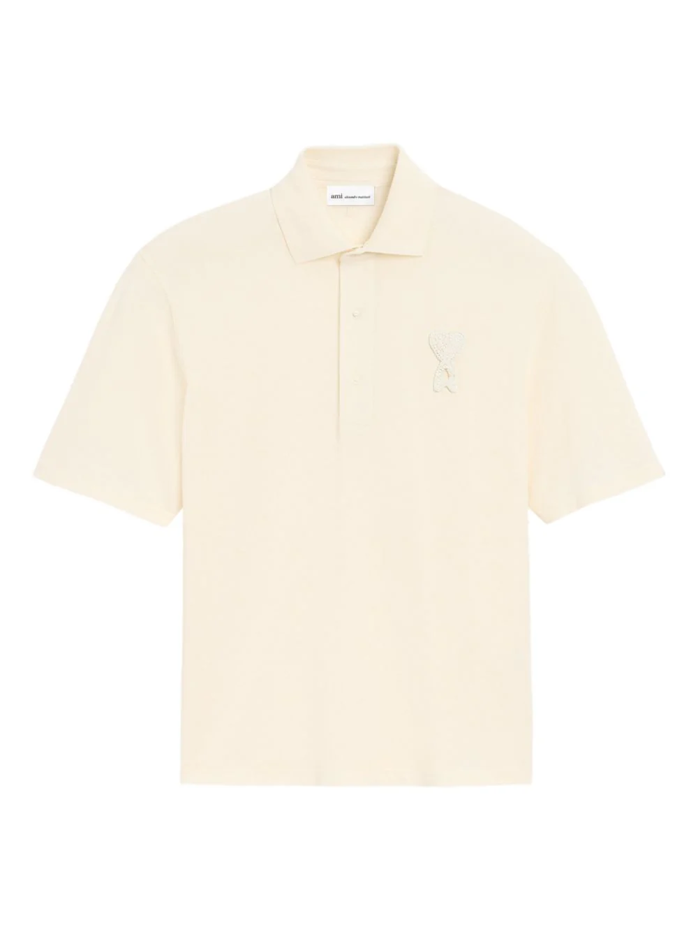 Ami De Coeur Logo-Patch Polo Shirt