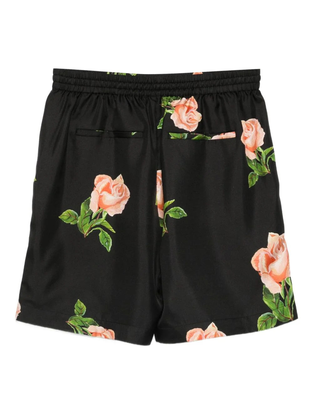 Anish Rose-Print Drawstring Shorts - Image 2