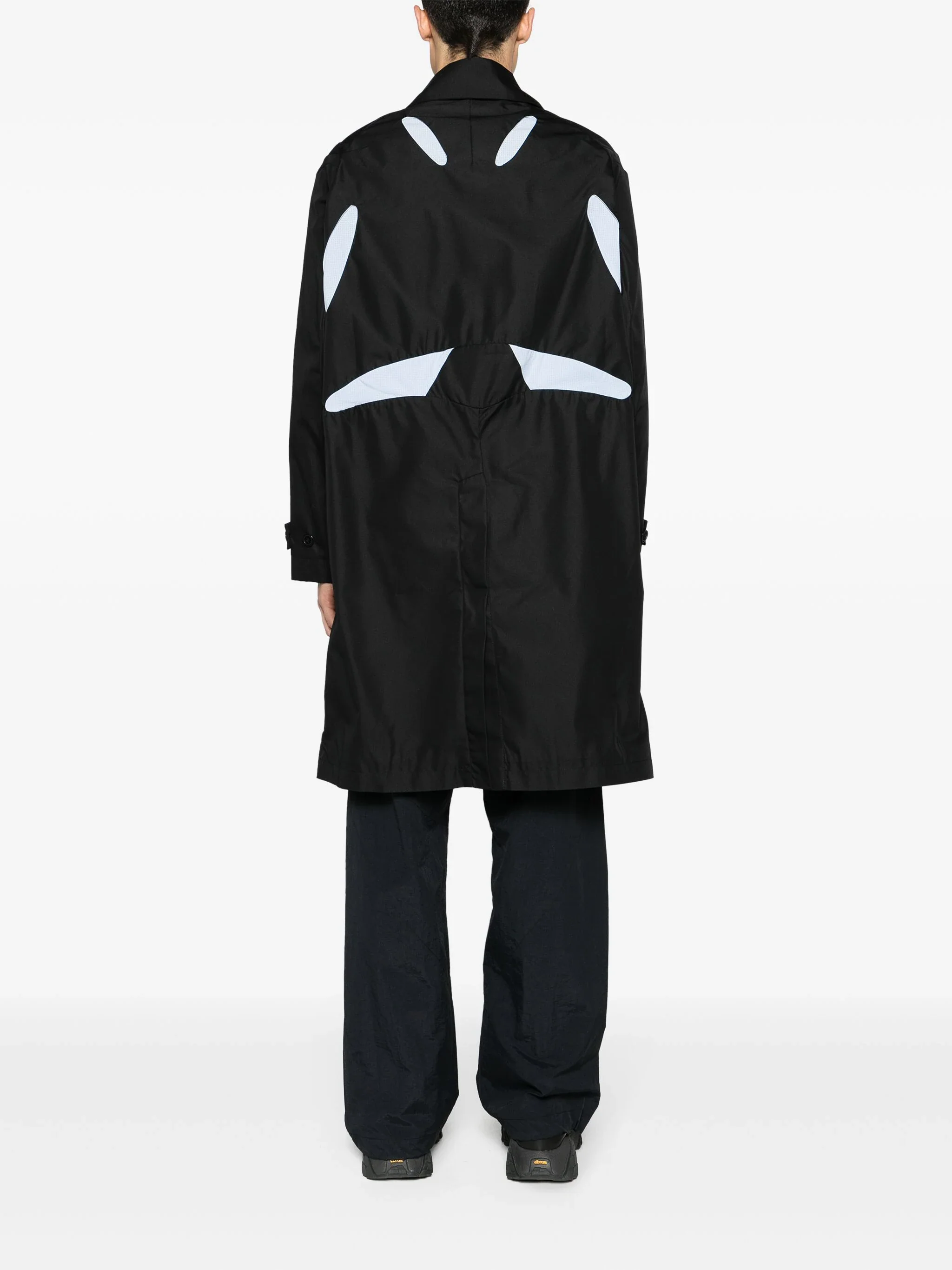 Aperture Cut-Out Trench Coat - Image 4