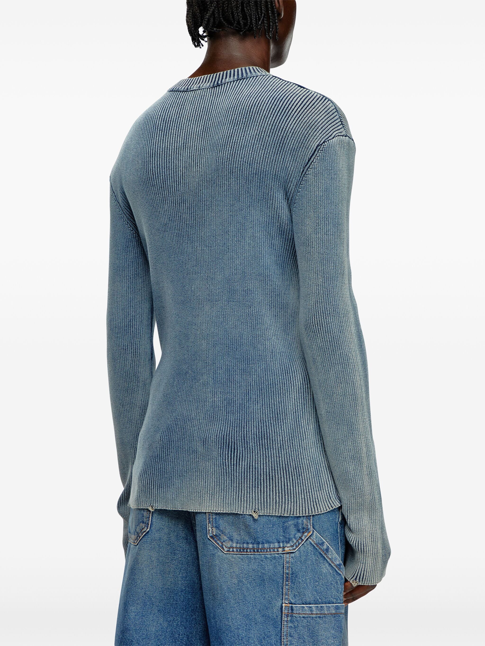 Appliqué-Logo Ribbed Top - Image 4