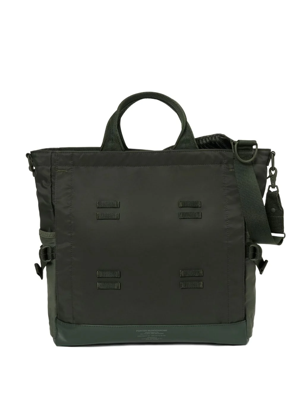 Appliqué Top Handle Tote Bag