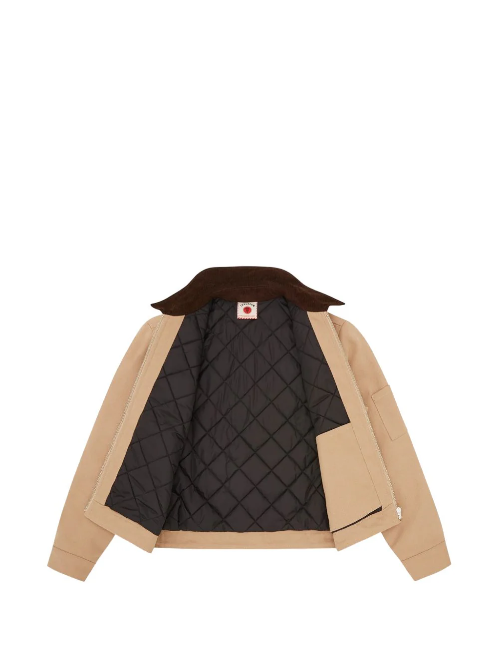 Appliqued Corduroy-Collar Jacket - Image 4