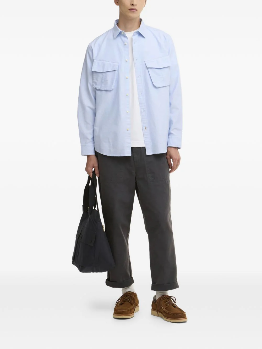 Arnham Pocket Cotton Shirt - Image 4