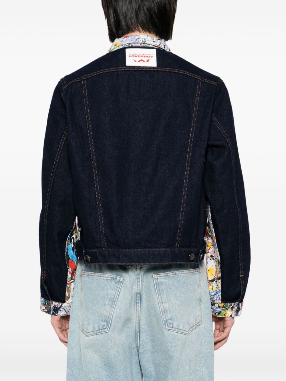 Art Denim Jacket - Image 4