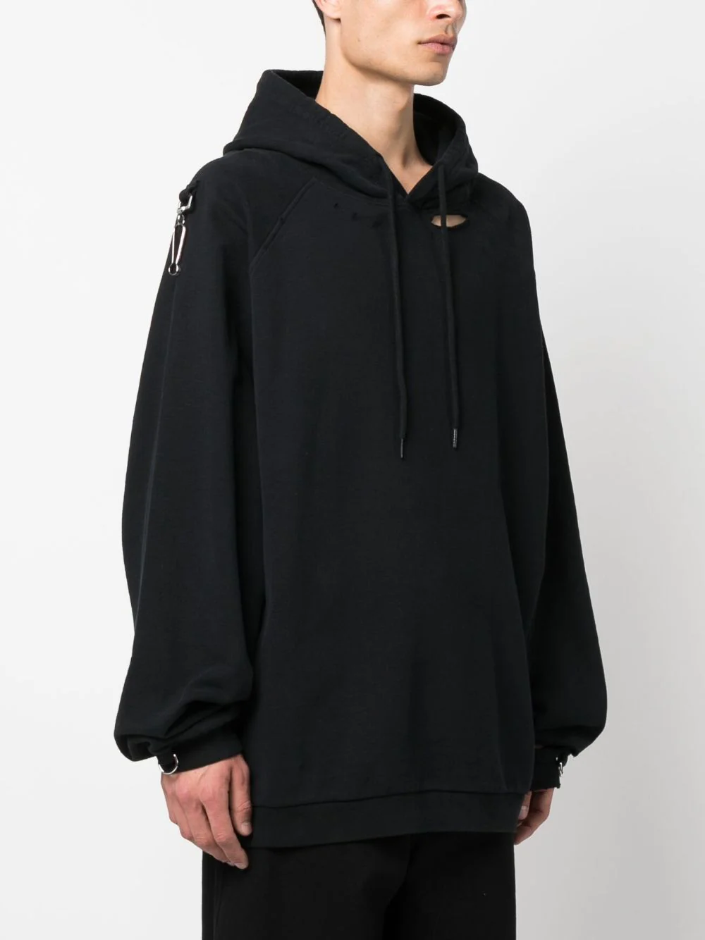 Artwork-Print Cotton Hoodie - Image 6