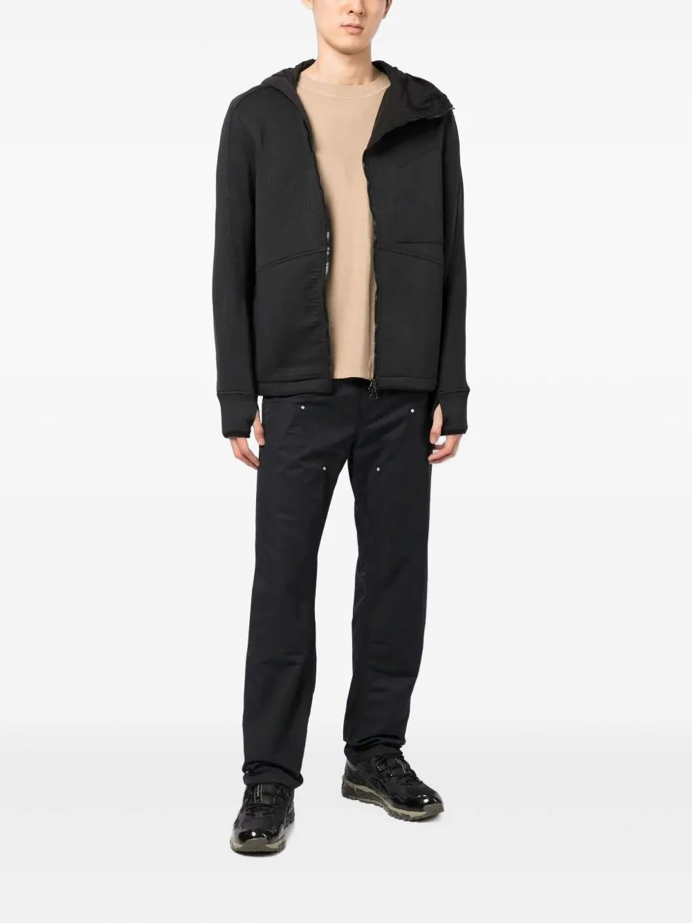 Asymmetric Zip-Fastening Jacket - Image 3