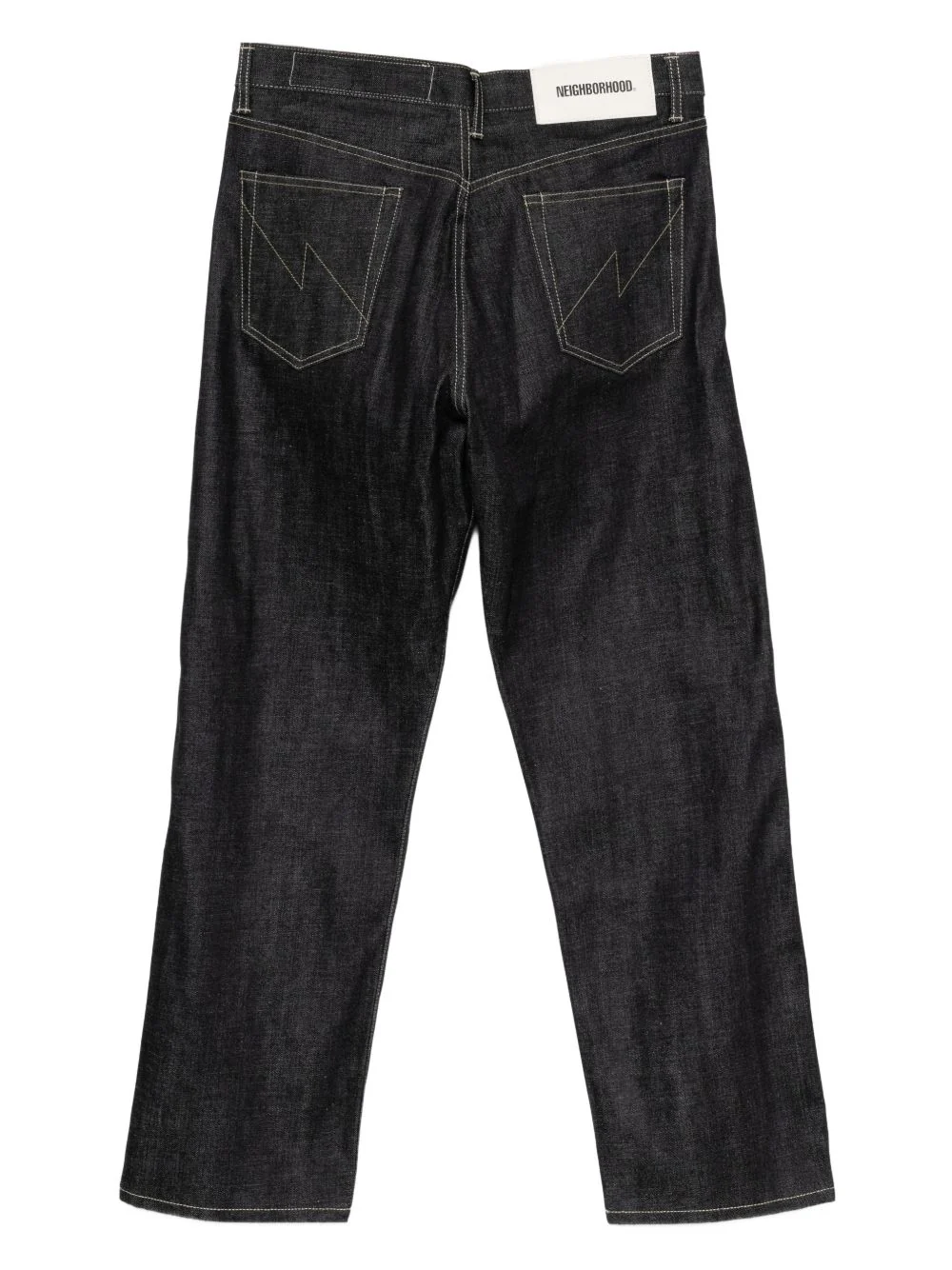 Back Pocket Straight Denim - Image 2