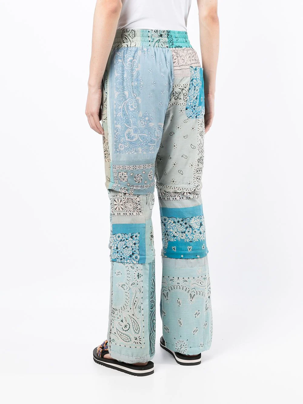 Bandana-Print Straight Trousers - Image 5