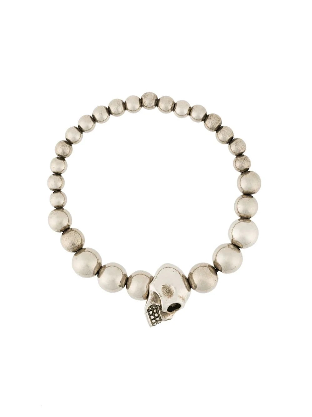 Beaded Skull Motif Bracelet - Image 5