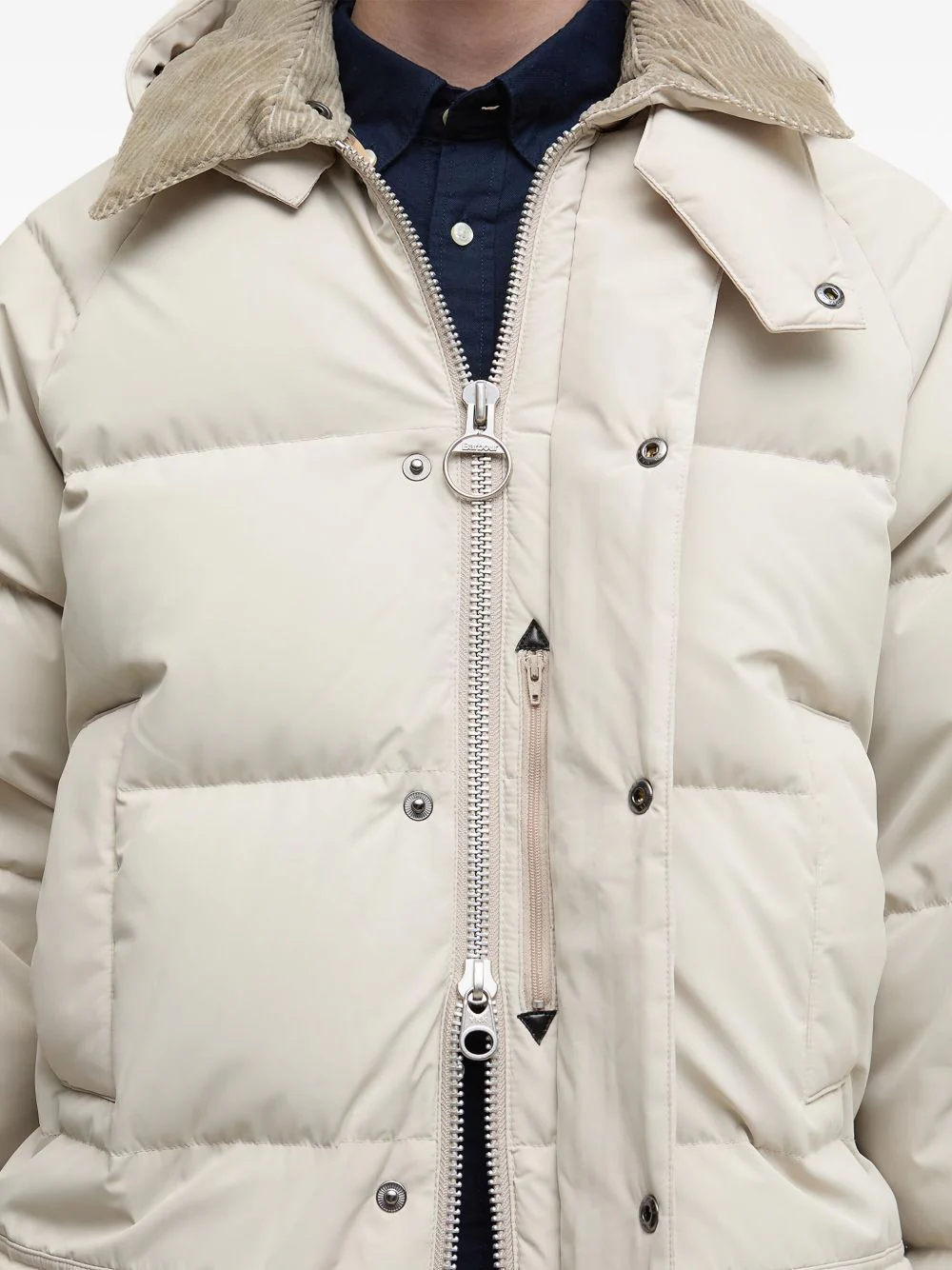 Beaufort Quilted Corduroy-Collar Jacket - Image 3