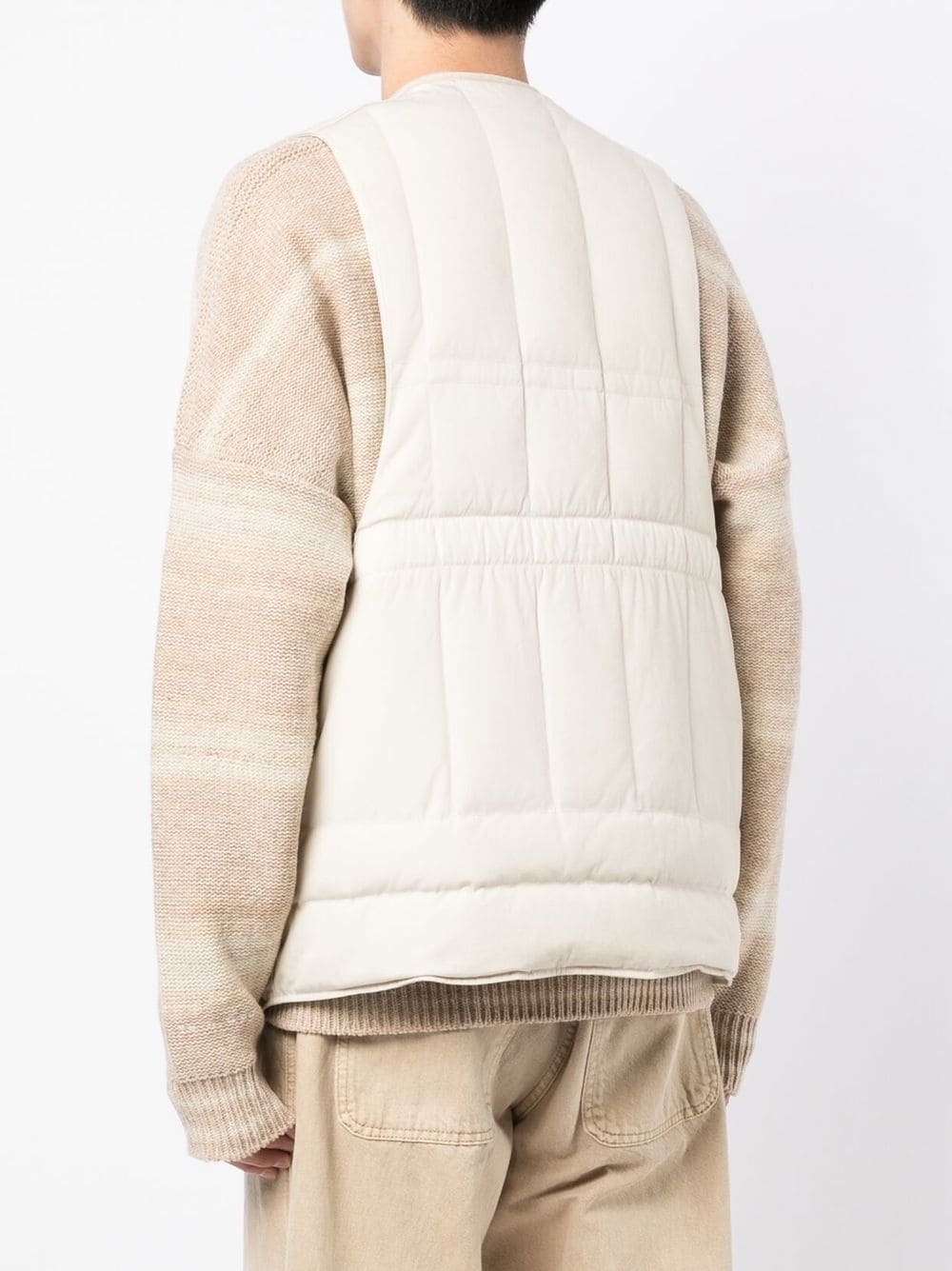 Belted Padded Gilet - Image 4