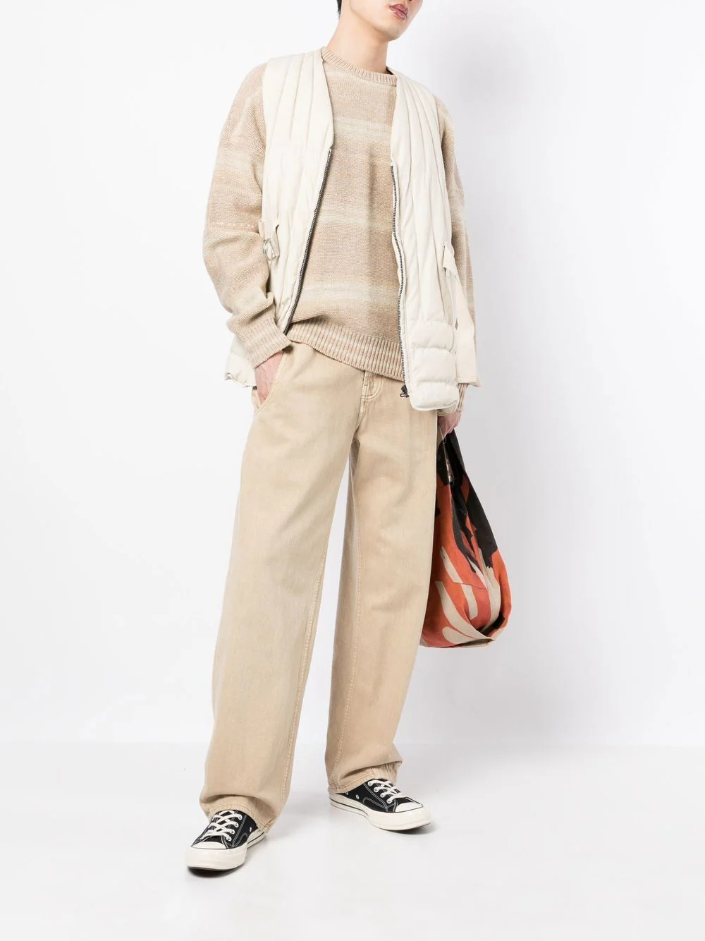 Belted Padded Gilet - Image 5
