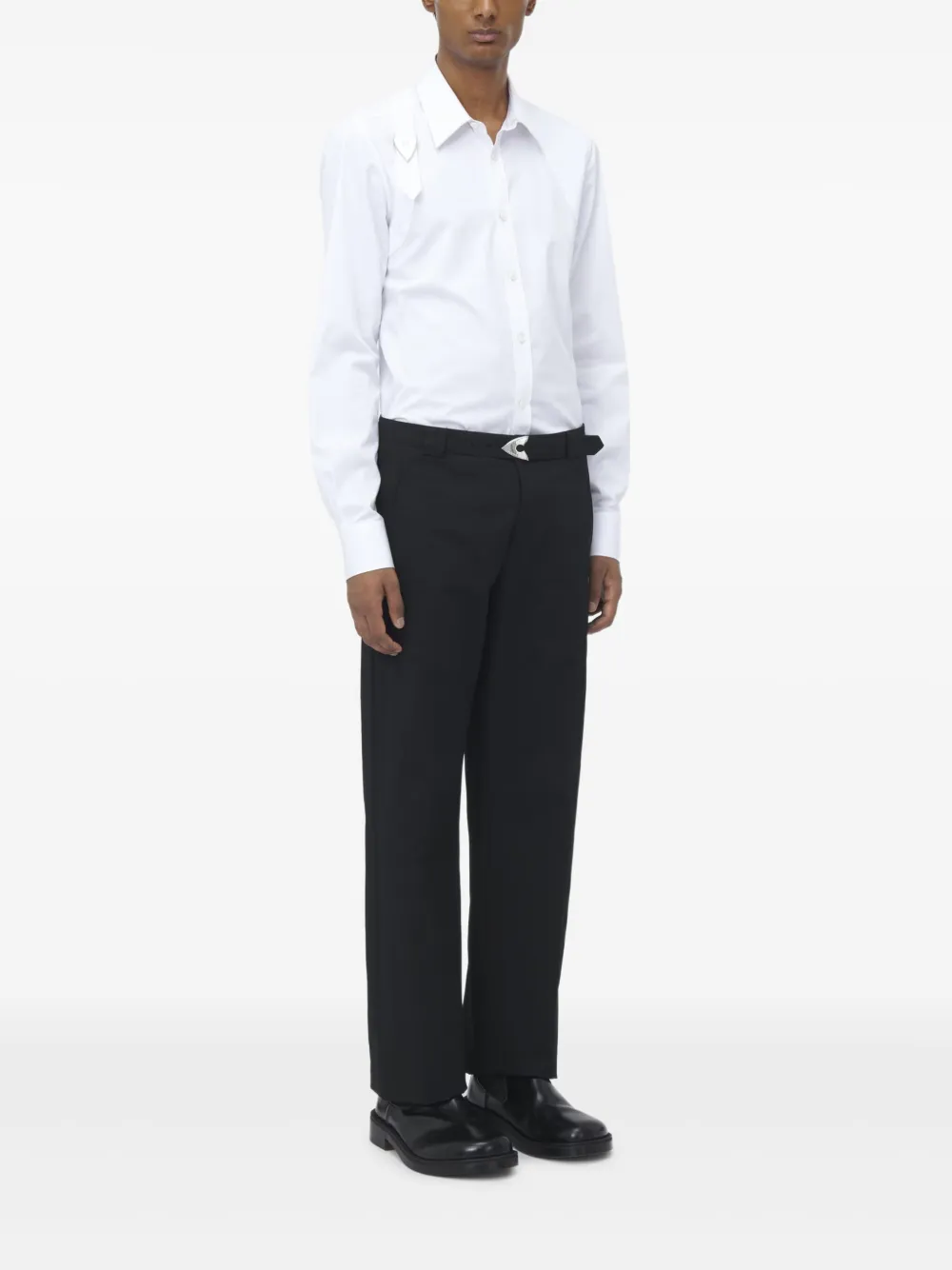 Belted Tailor Trousers - Image 3