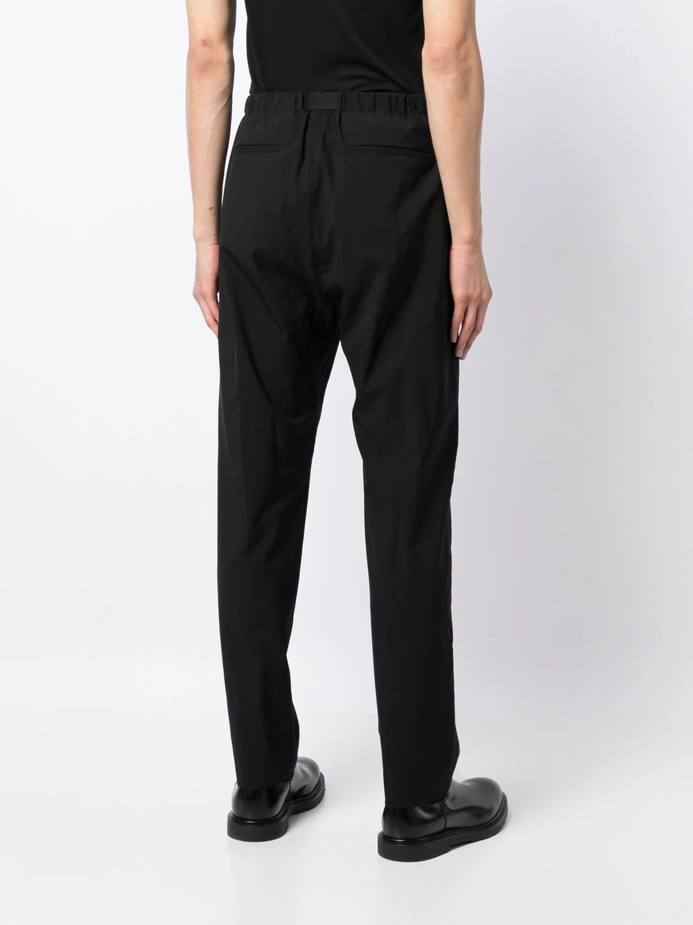 Belted Tapered-Leg Trousers - Image 3