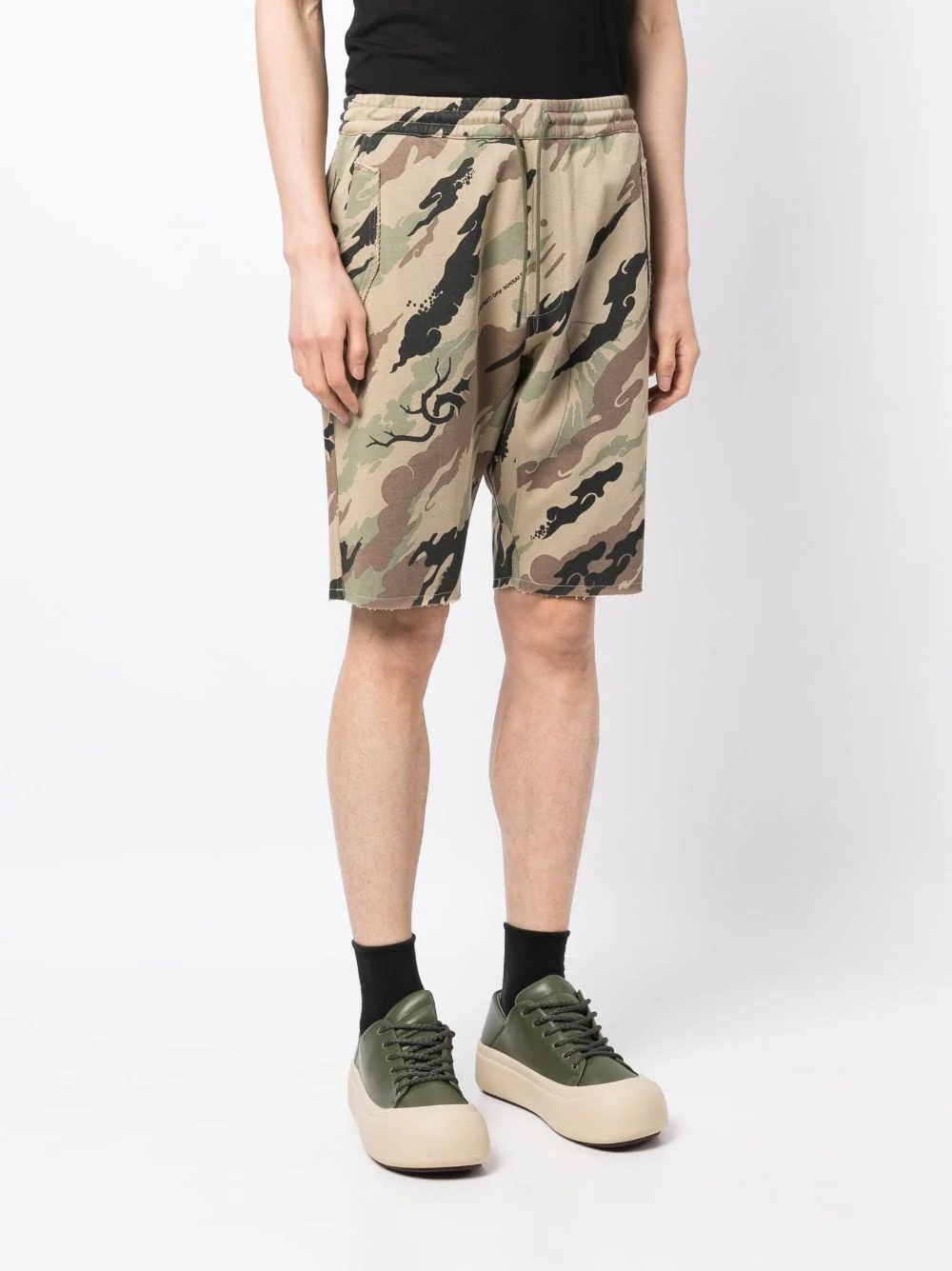 Bonsai Forest-Print Cotton Shorts - Image 3