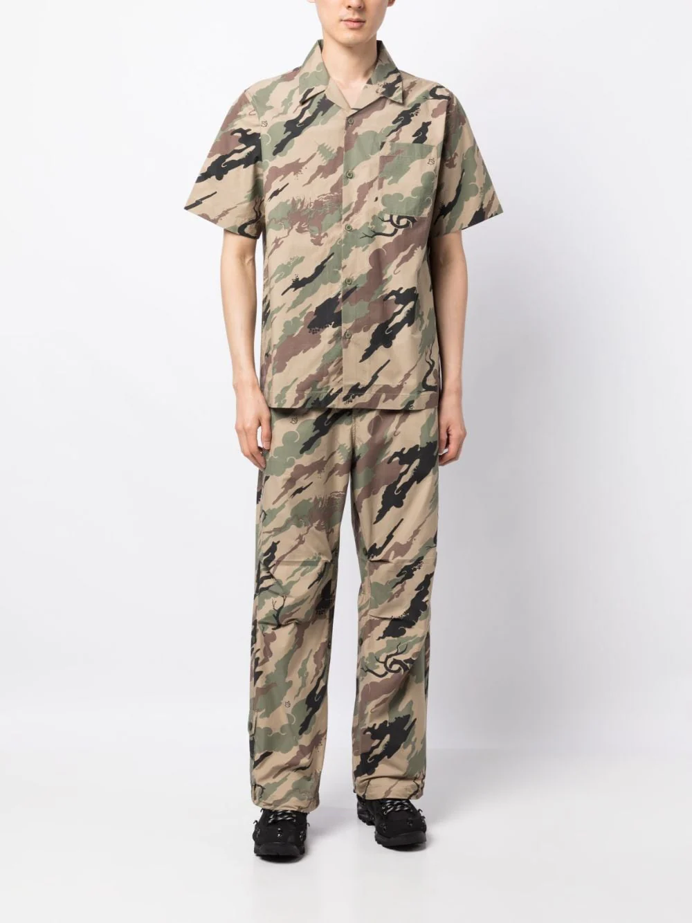 Bonsai Forest-Print Trousers - Image 4
