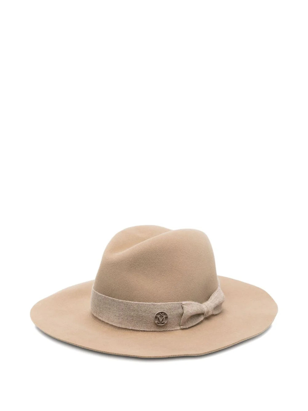 Bow-Detailed Felt Hat