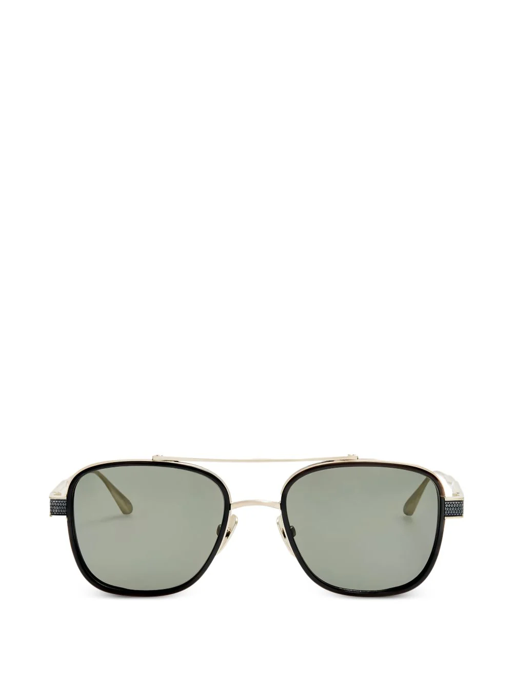 Browline-Frame Sunglasses