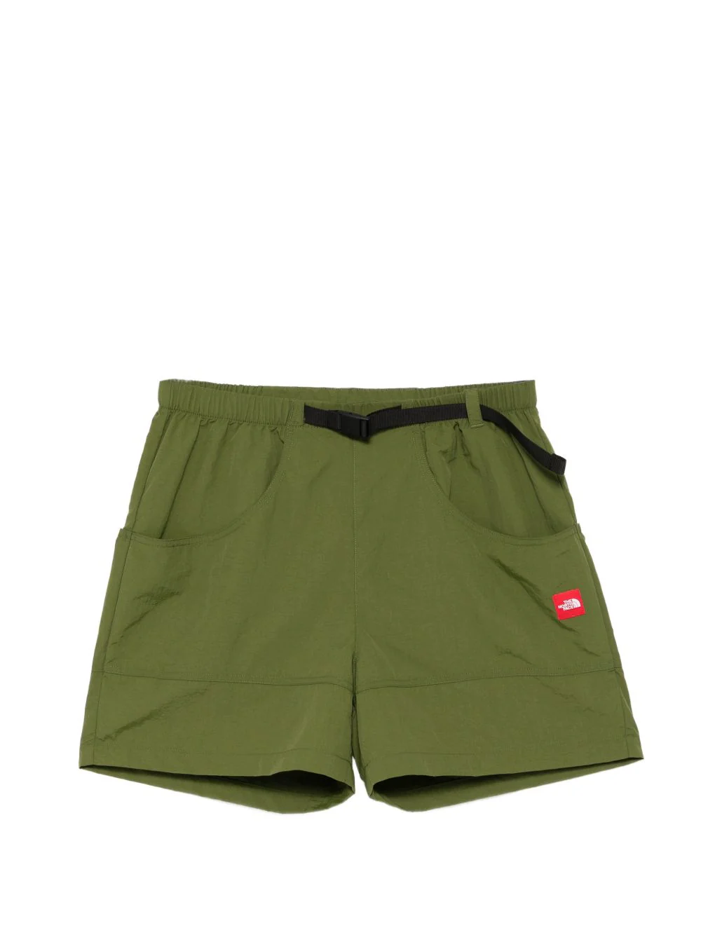 Buckle-Detail Shorts