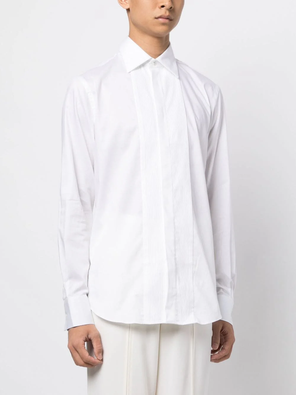 Button-Down Cotton Shirt - Image 3